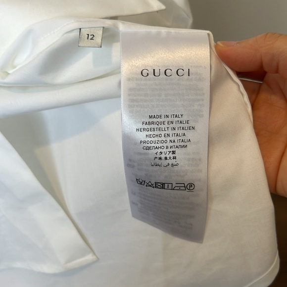 Gucci Kids
Boy shirt with symbols - Picture 6 of 6